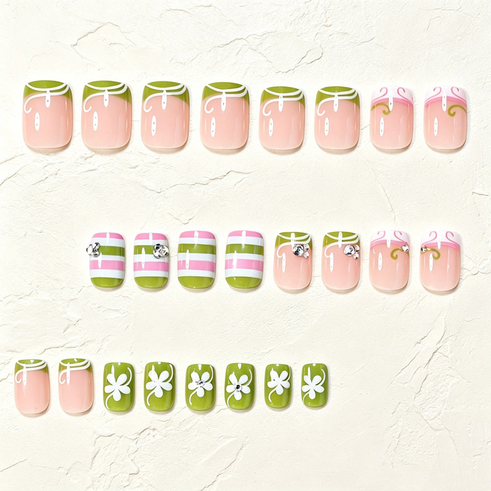 Decorative Press-On Nail Art Tips Kalsten