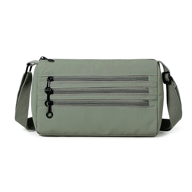 Functional Multi-Zipper Crossbody Bag Kalsten