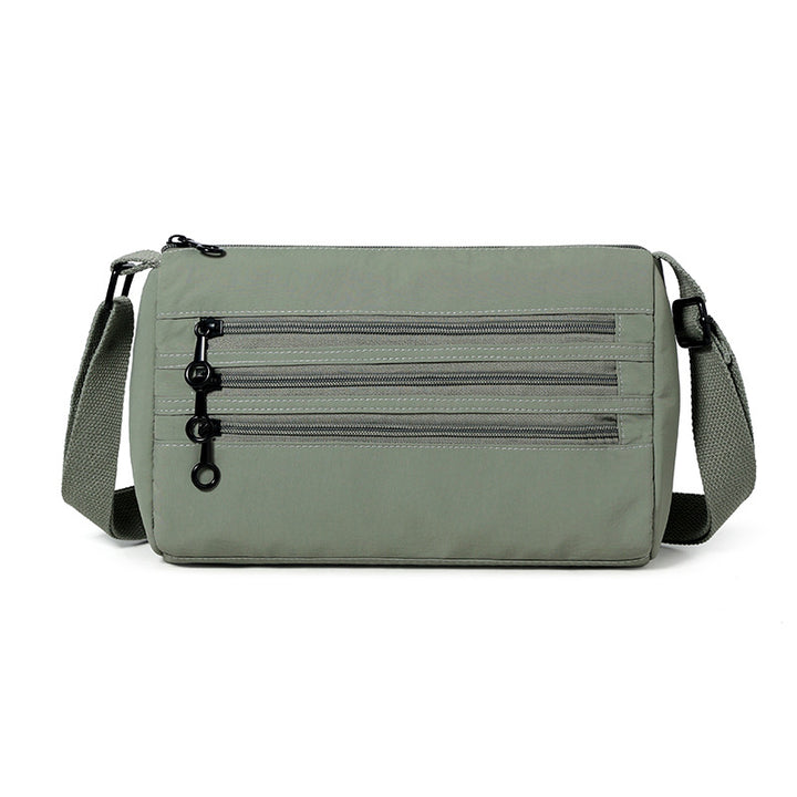 Functional Multi-Zipper Crossbody Bag Kalsten