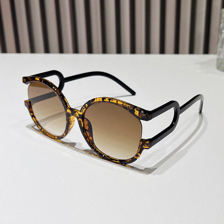 Avant-Garde Circular Frame Sunglasses Kalsten