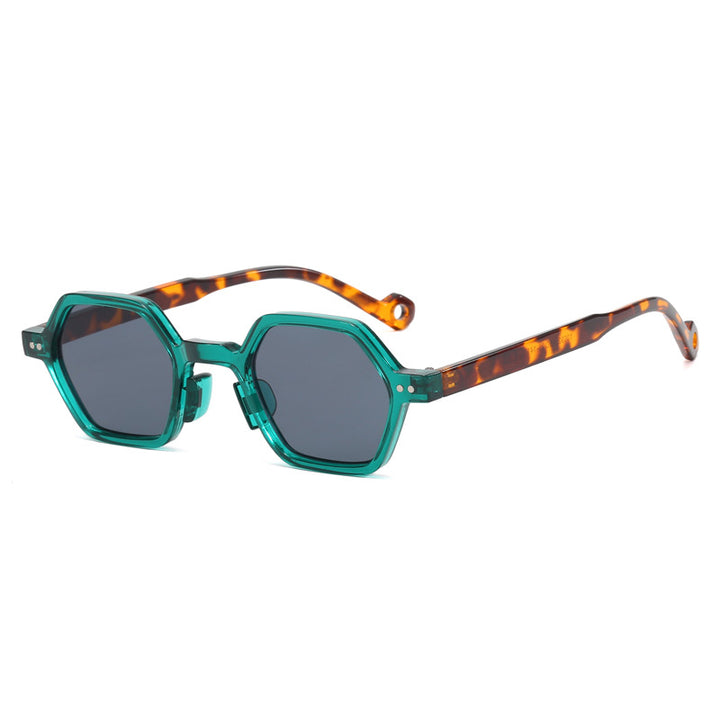 Women's hexagonal sunglasses in a modern design with protective lenses Kalsten