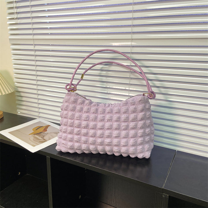 Textured Handcrafted Shoulder Bag