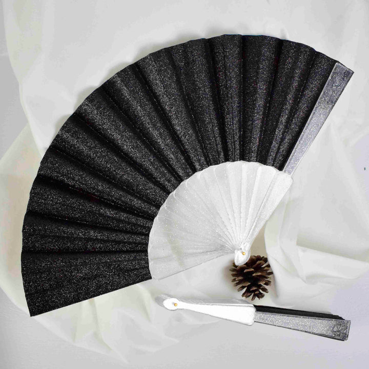 Ladies Glittering Hand Fan made of high-quality material Kalsten