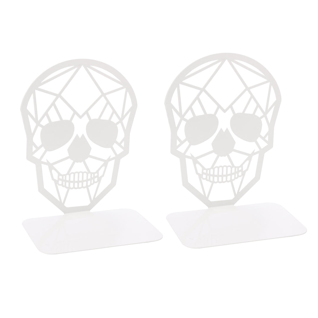 Decorative Skull-Shaped Bookend