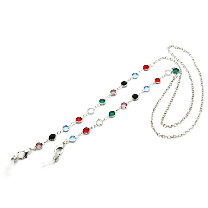 Decorative Gemstone Eyewear Chain Kalsten