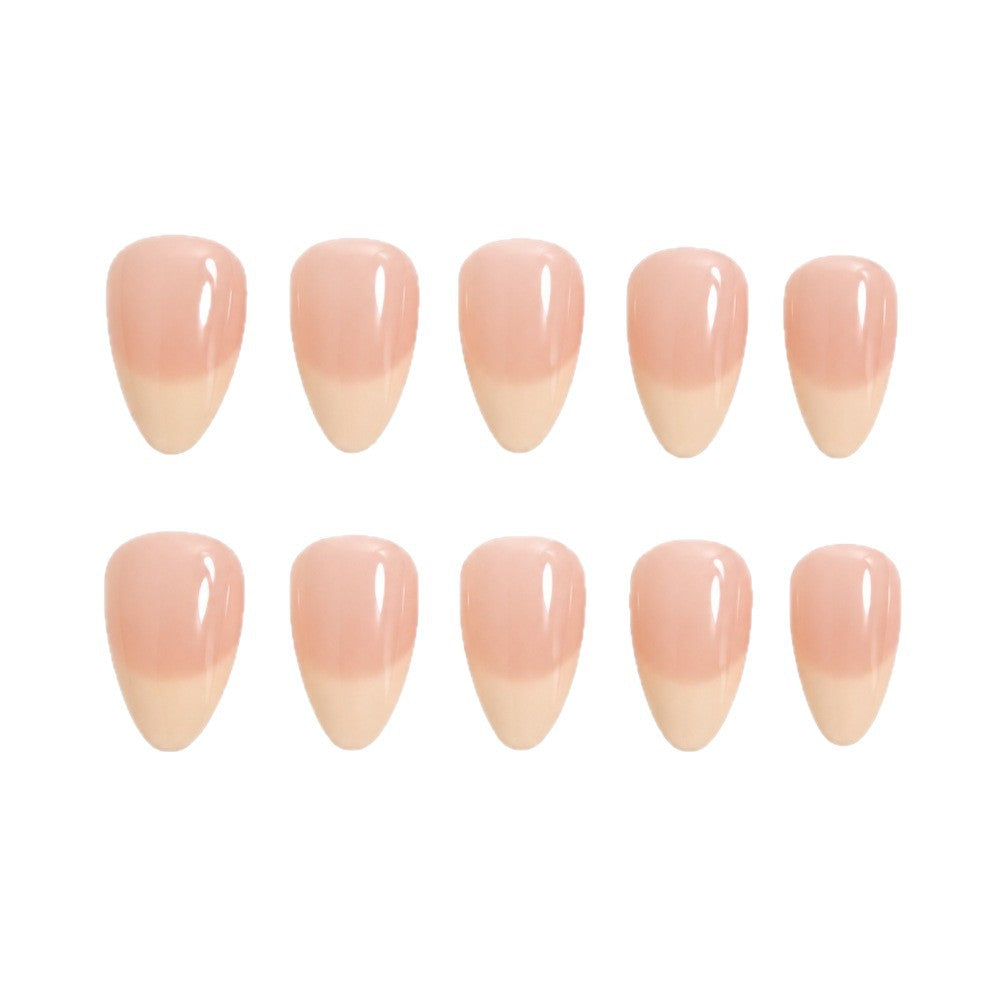 Almond-Shaped Gradient Press-On Nail Set Kalsten