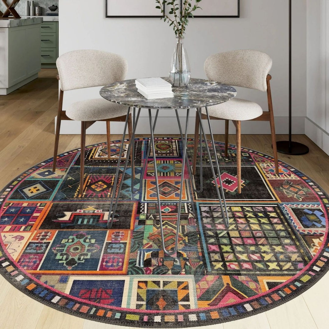 Elegant Round Area Rug