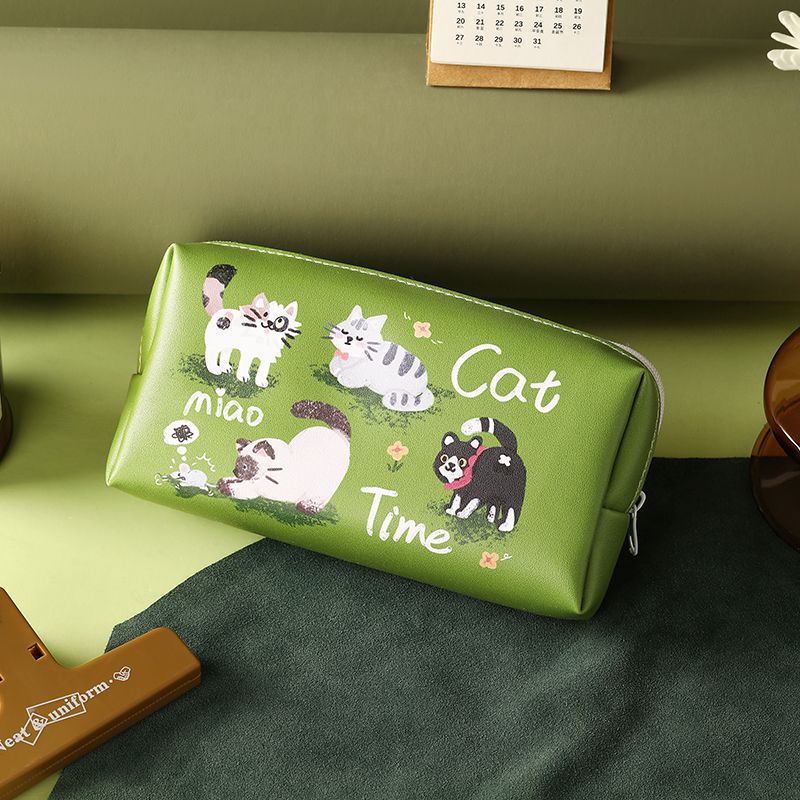 Cute Cat-Themed Pencil Case