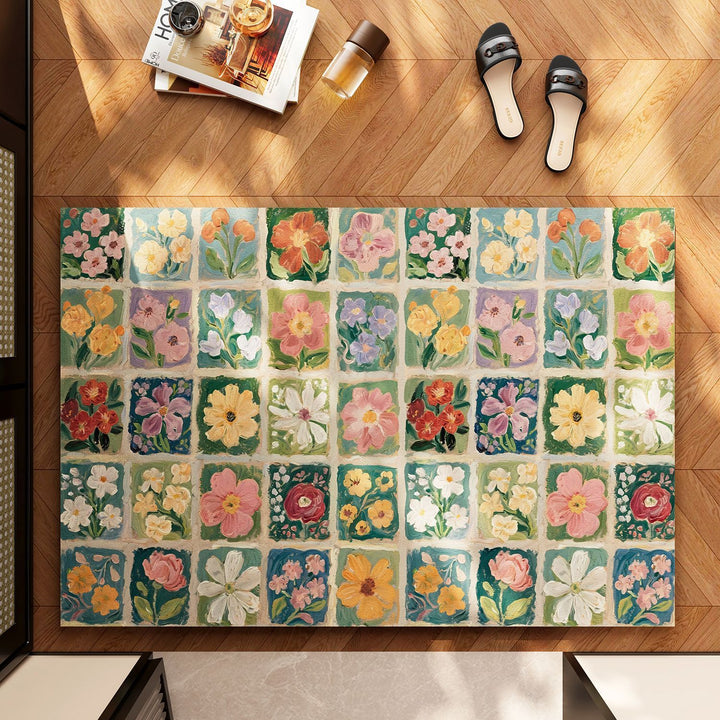 Playful Character-Themed Area Mat