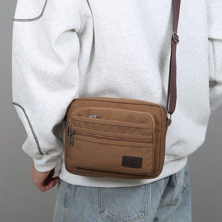 Shoulder Bag With Multiple Compartments And Adjustable Shoulder Strap Kalsten