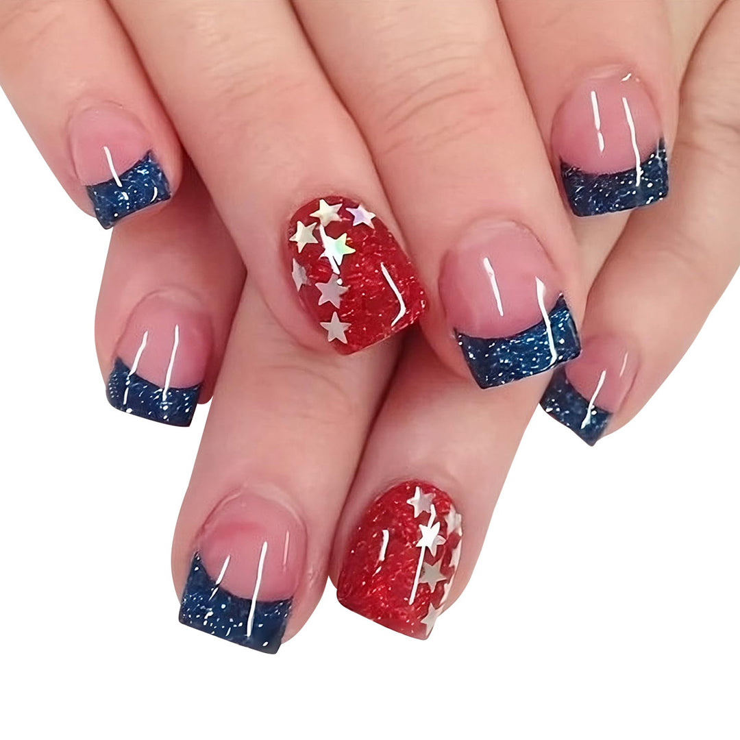 Glittering Nail Art Kalsten