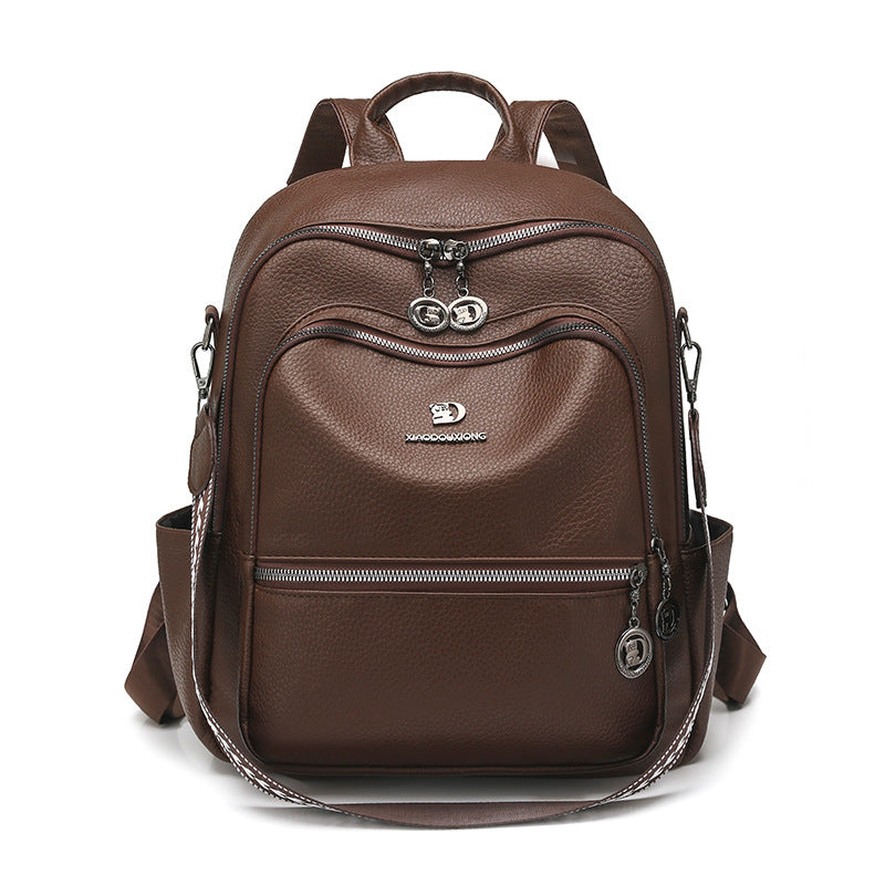 Multi-Functional Leather Backpack Kalsten