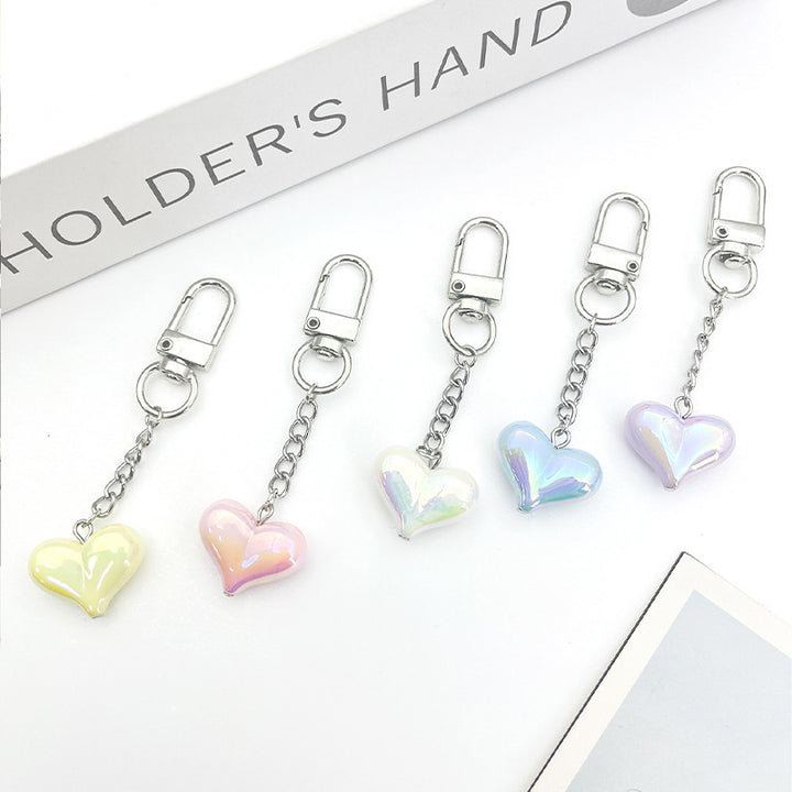 Heart-Shaped Keychain Charm Kalsten