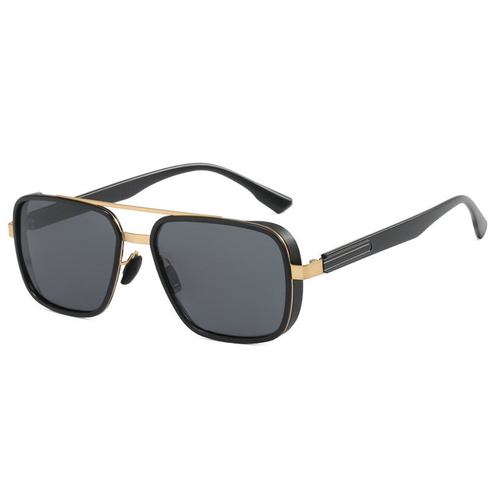 Ladies elegant square sunglasses with high-quality metal frame Kalsten