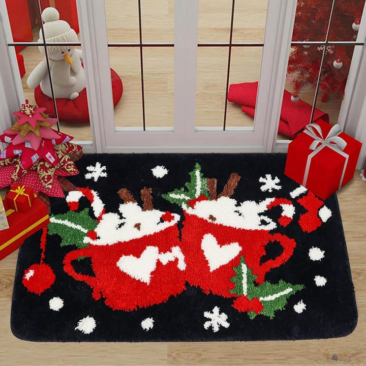 Festive Holiday Welcome Mat Kalsten