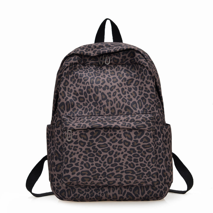 Stylish Backpack in Leopard Print Kalsten