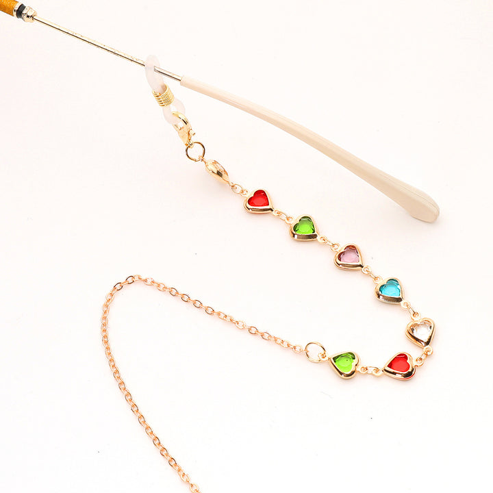Heart-Shaped Eyewear Chain Kalsten