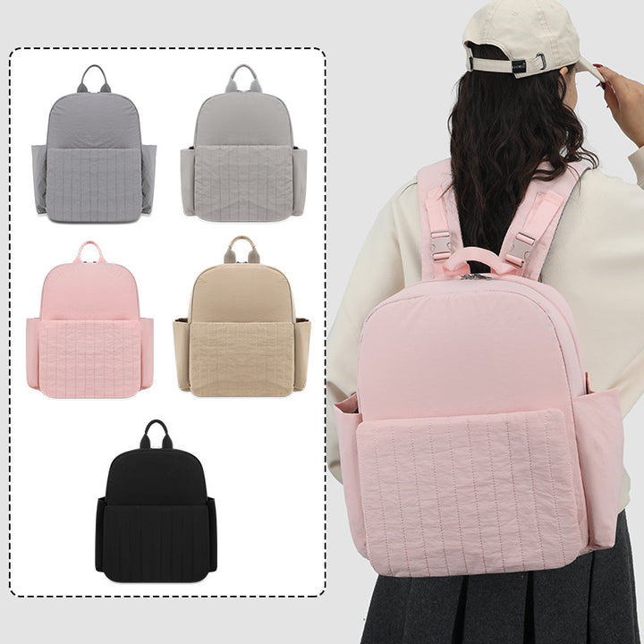 Minimalist Quilted Backpack Kalsten