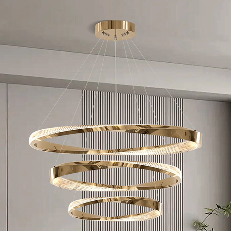 Modern Suspension Ring Chandelier
