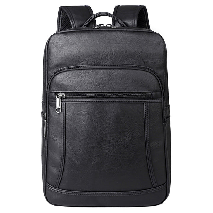 Sleek Professional Leather Laptop Backpack Kalsten