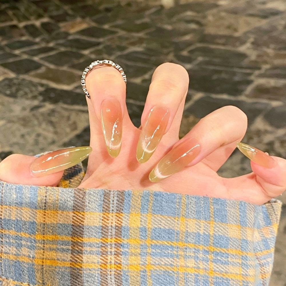 Stylish Long Stiletto Press-On Nails Kalsten