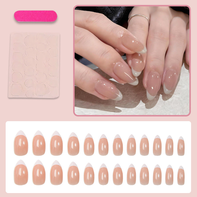 Artificial Nail Set with Natural Acrylic Tips Kalsten