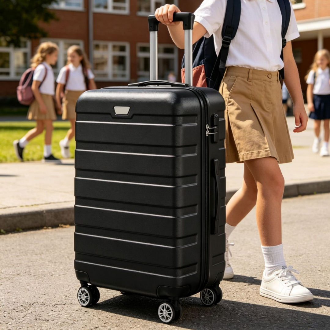 Unisex Multi-Functional Hard Shell Spinner Suitcase Kalsten