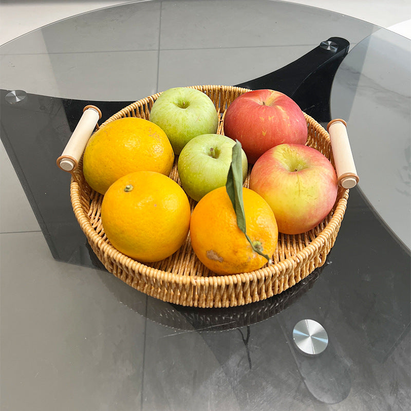 Nested Woven Serving Tray Kalsten