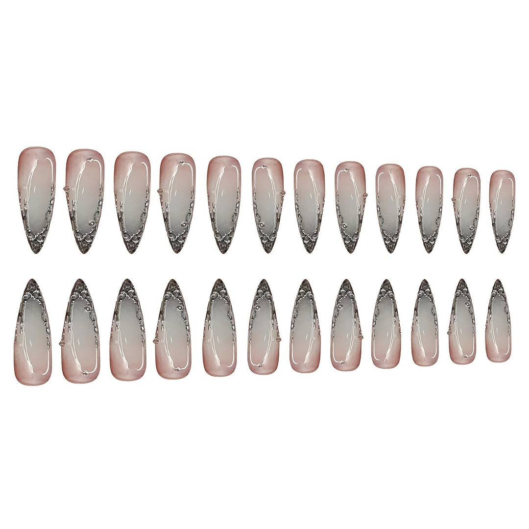 Elegant Stiletto Press-On Nail Set Kalsten