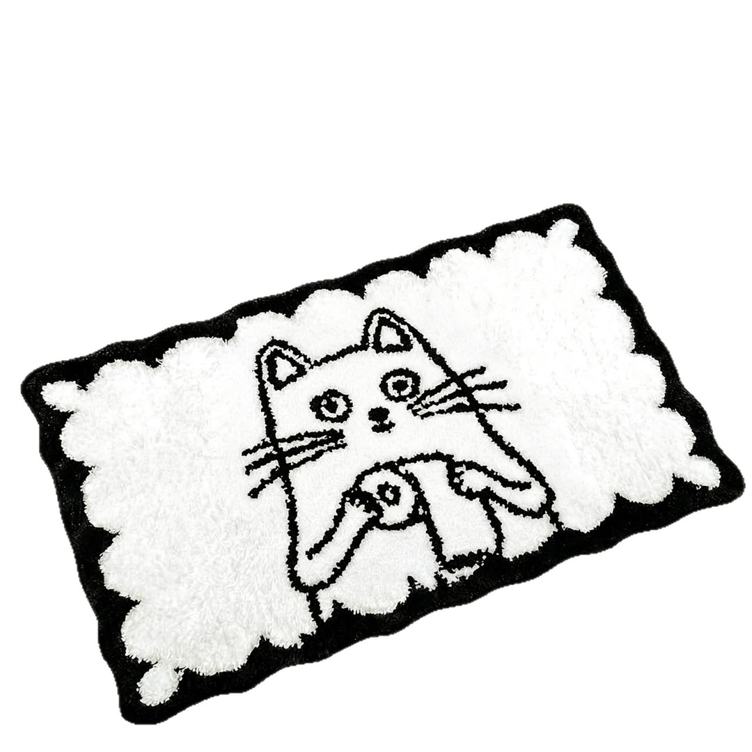 Soft Textured Bathroom Rug