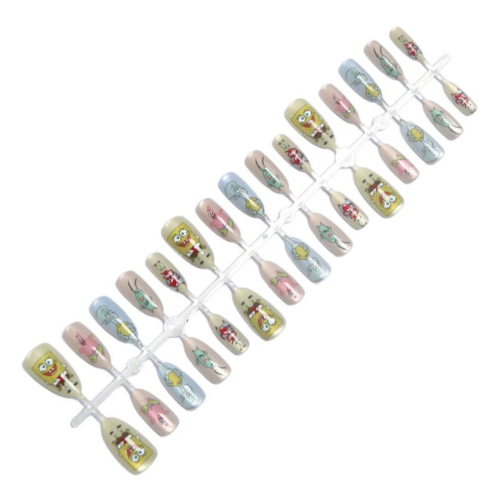 Creative nail design set with wonderful cartoon motifs Kalsten