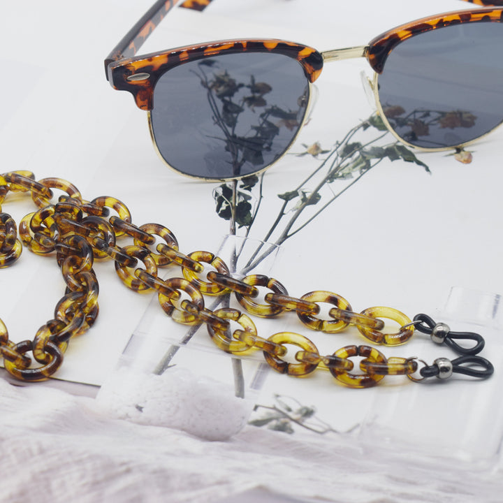 Stylish Tortoise Shell Eyewear Chain Kalsten