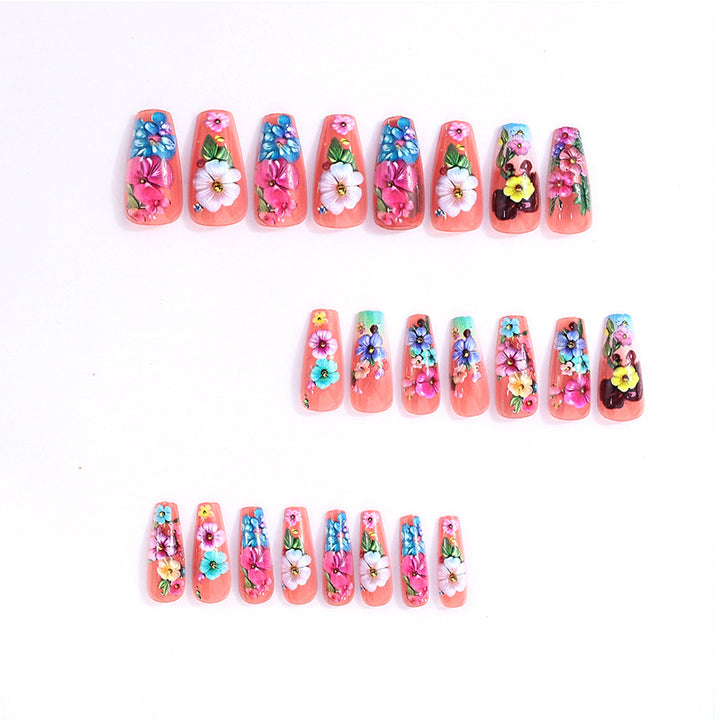Floral 3D Nail Art Set Kalsten