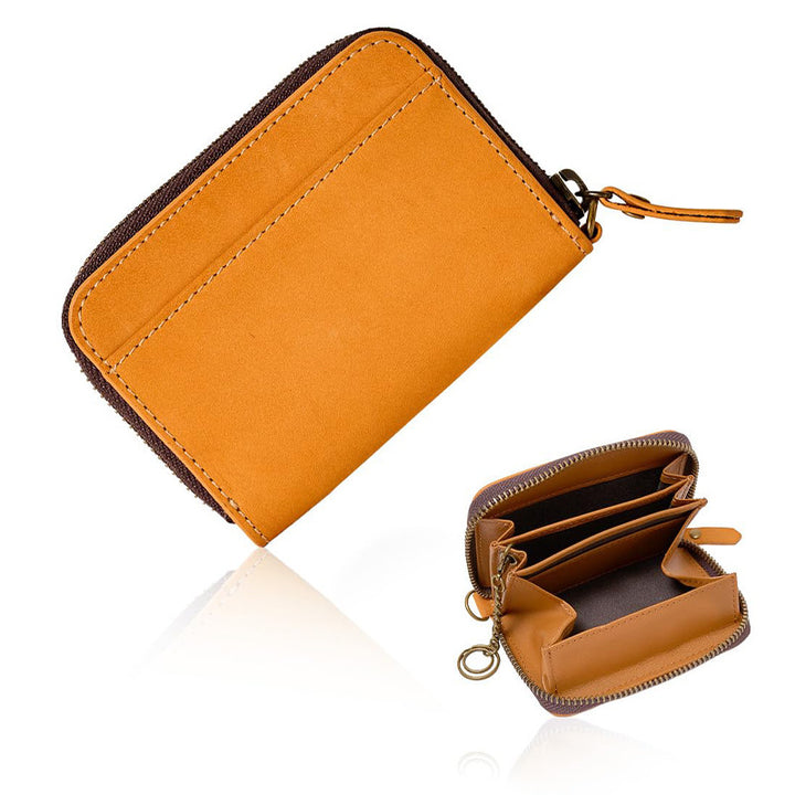 Zippered Leather Wallet Organizer Kalsten