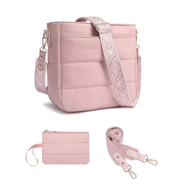 Versatile crossbody bag with detachable card case Kalsten