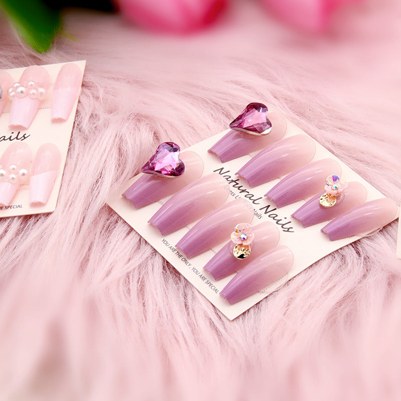 Elegant Pre-Designed Press-On Nail Set Kalsten
