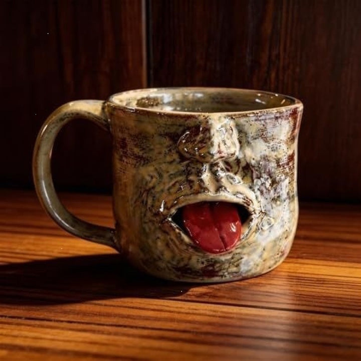 Whimsical Face Mug Kalsten