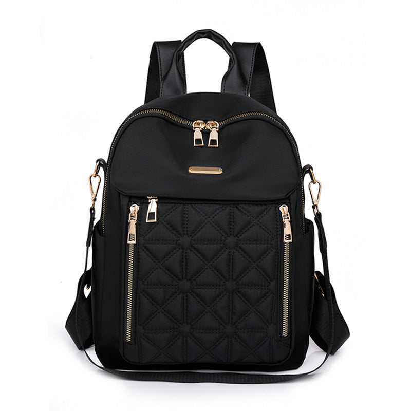 Quilted Multi-Compartment Backpack Kalsten