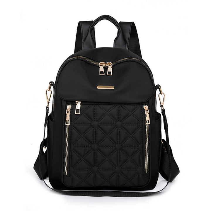 Quilted Multi-Compartment Backpack Kalsten