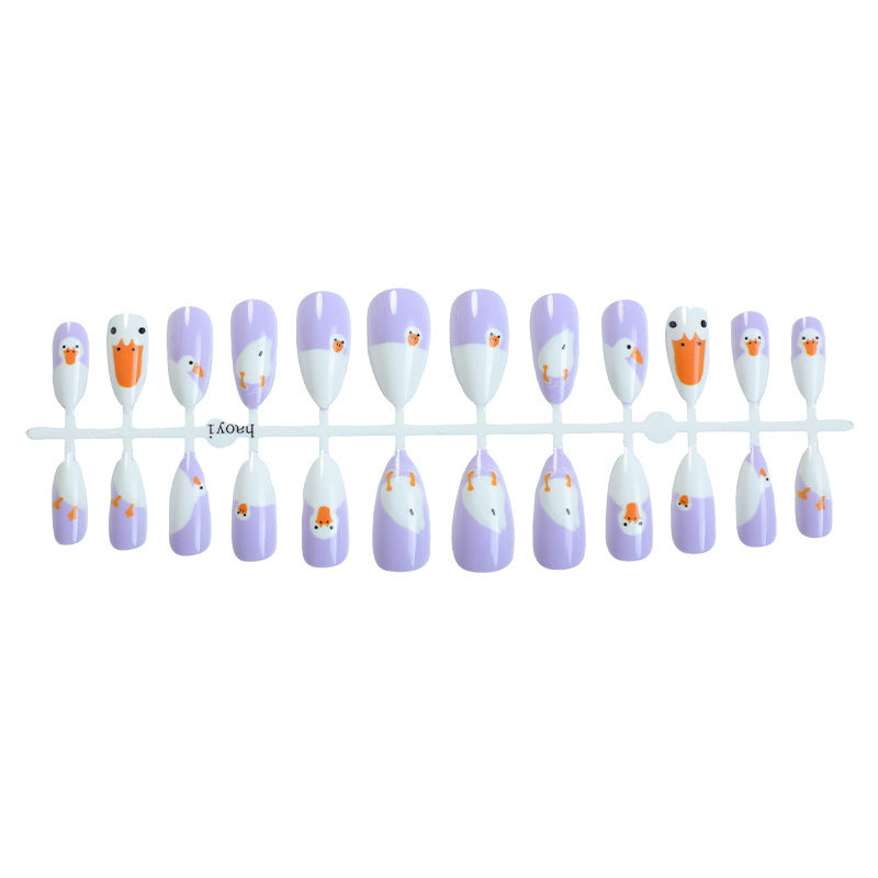 Artificial fingernails with animal design Kalsten