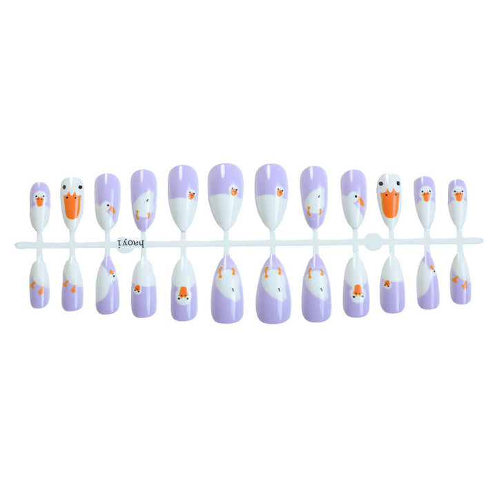 Artificial fingernails with animal design Kalsten