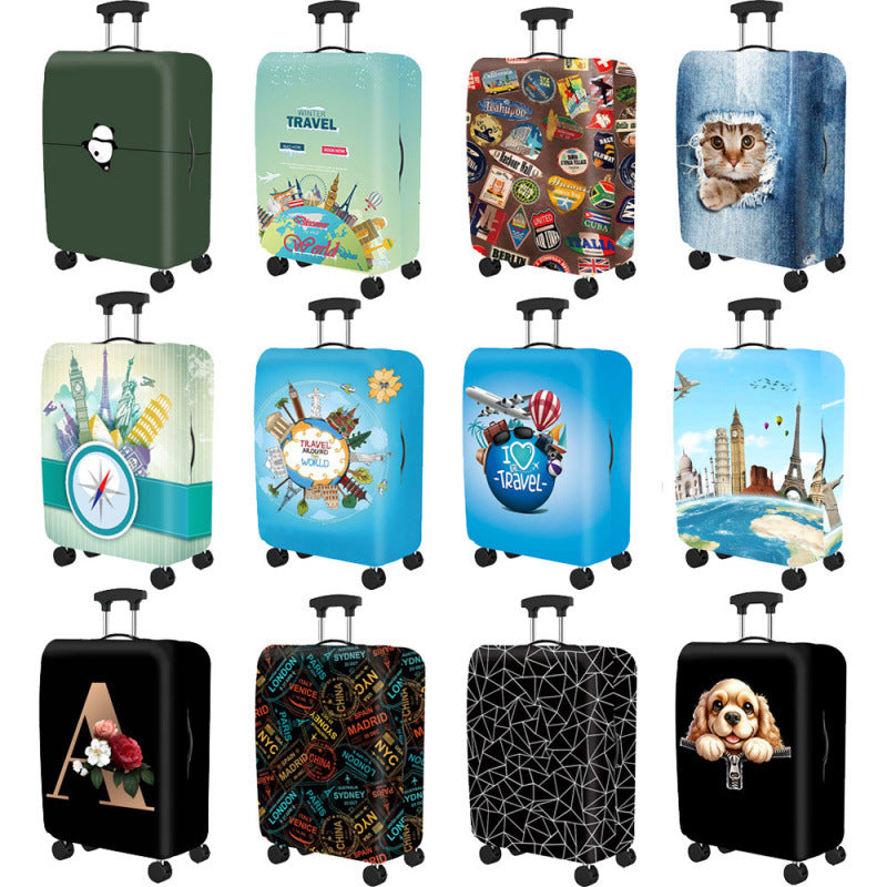 Artistic Travel Hard Shell Suitcase Kalsten