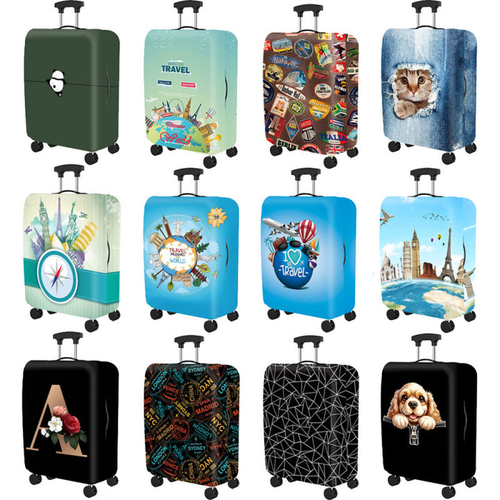 Artistic Travel Hard Shell Suitcase Kalsten