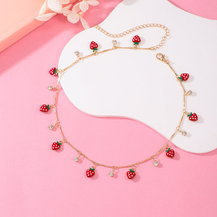 Strawberry Charm Bracelet Kalsten