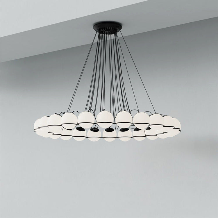 Modern Circular Chandelier Light Fixture
