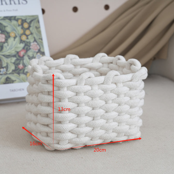 Storage basket with braided design Kalsten