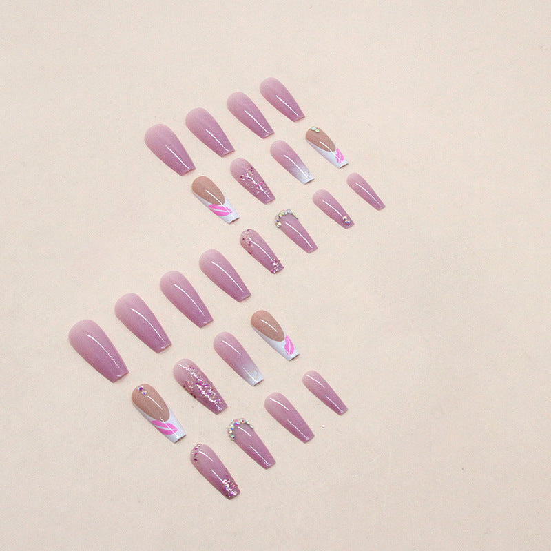 Decorative Press-On Nail Art Set Kalsten