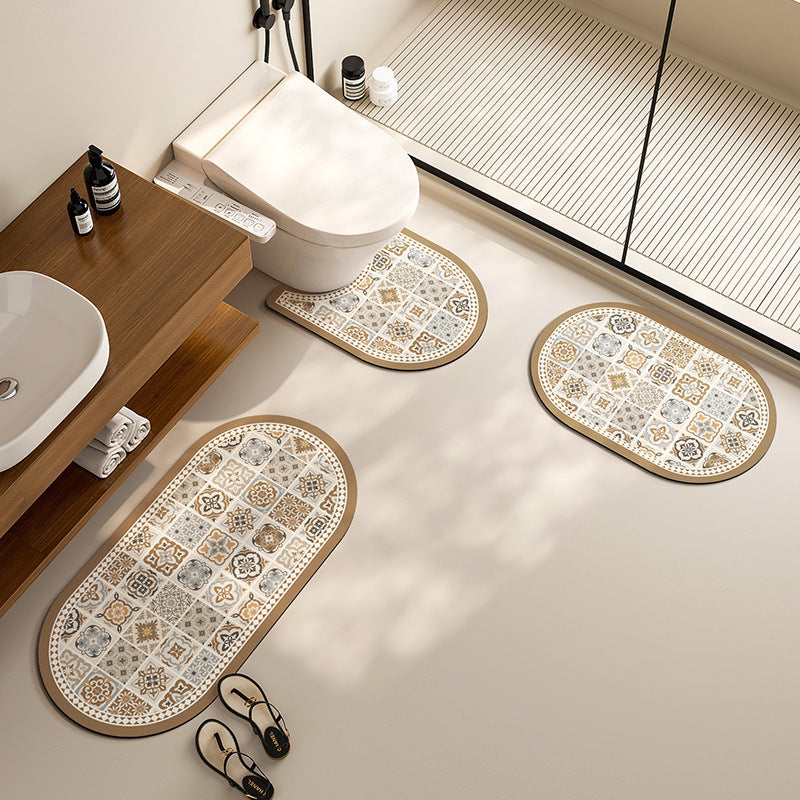 Bathroom Rug Set Kalsten