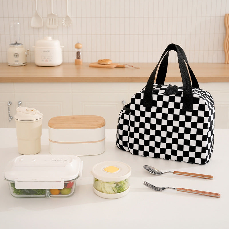 Insulated Lunch Tote with Beverage Holder Kalsten