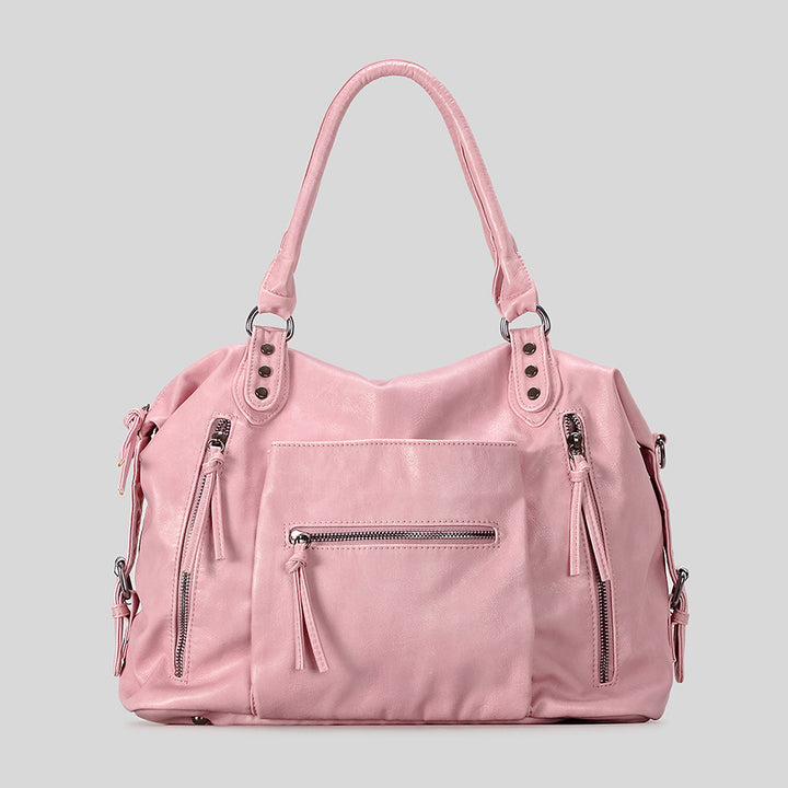 Luxurious Leather Hobo Bag